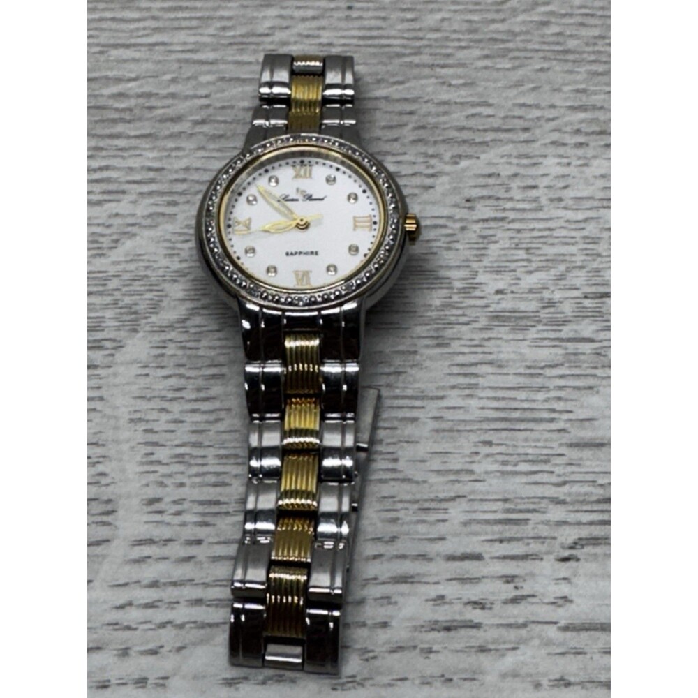 Lucien Piccard 28106TT Women’s Two Tone Sapphire Crystal Watch